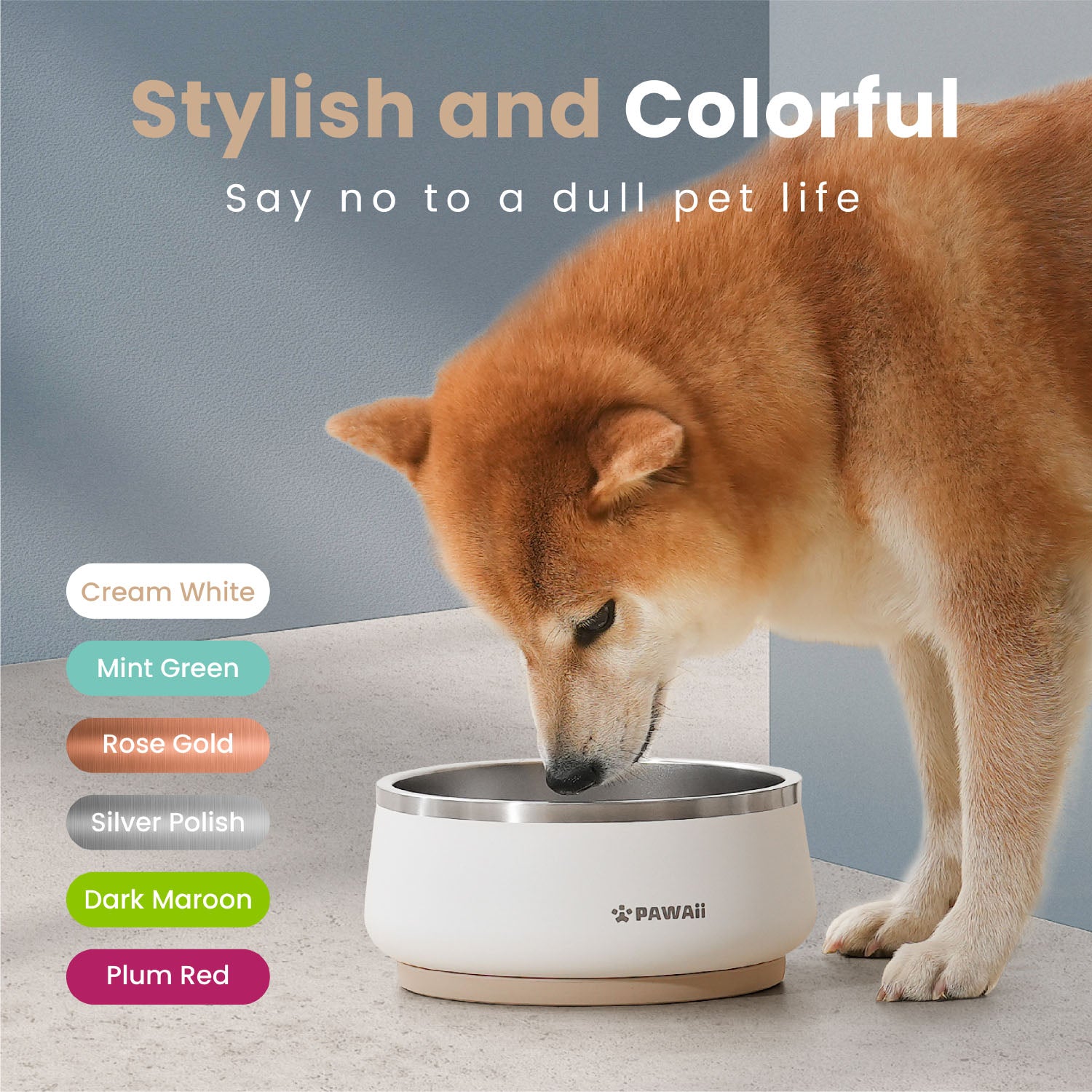 Smart pet water fashion bowl