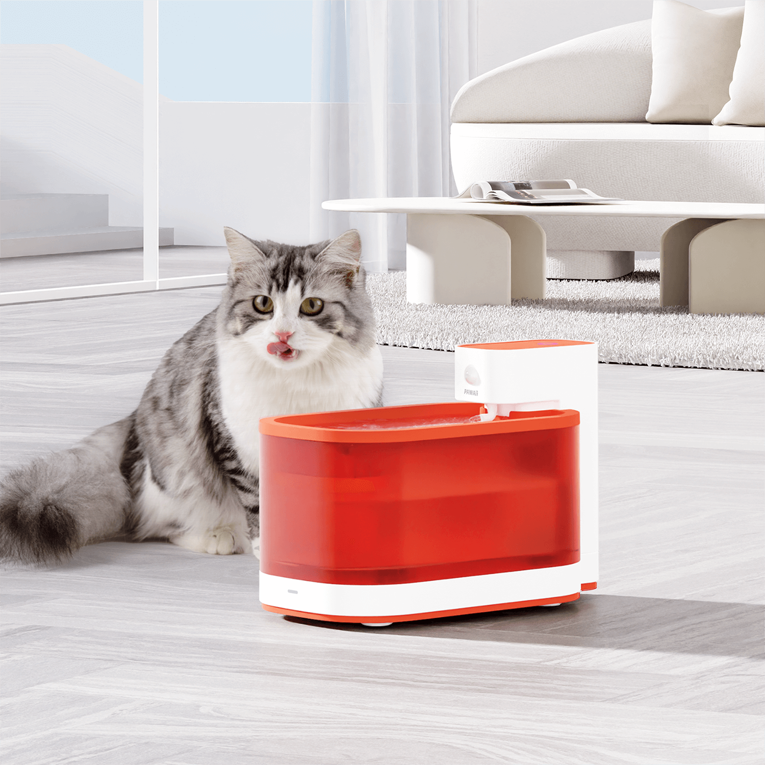 Automatic cat water bowl hotsell